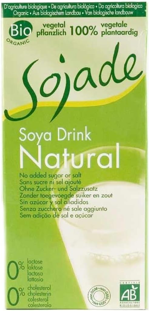 Sojade | Soya Milk - Unsweetened | 6 X 1L
