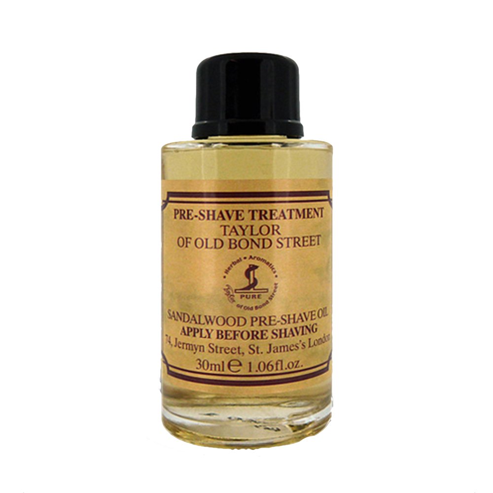 Taylor Of Old Bond Street 1.06 Oz / 30Ml Sandalwood Pre Shave Oil : Beauty & Personal Care