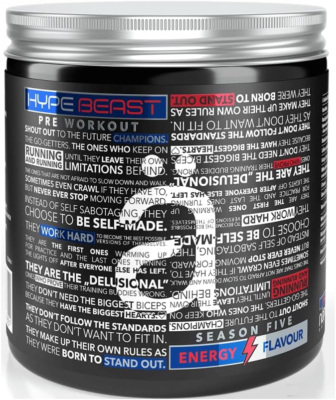 Nanosupps Hype Beast (320G) Energy - Pre-Workout - Pre-Workout Booster