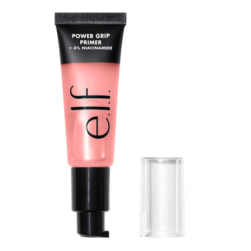 E.L.F. Power Grip Primer + 4% Niacinamide, Gel-Based & Hydrating Face Primer, Evens Skin & Brightens, Grips Makeup, Vegan & Cruelty-Free, 0.8 Fl Oz