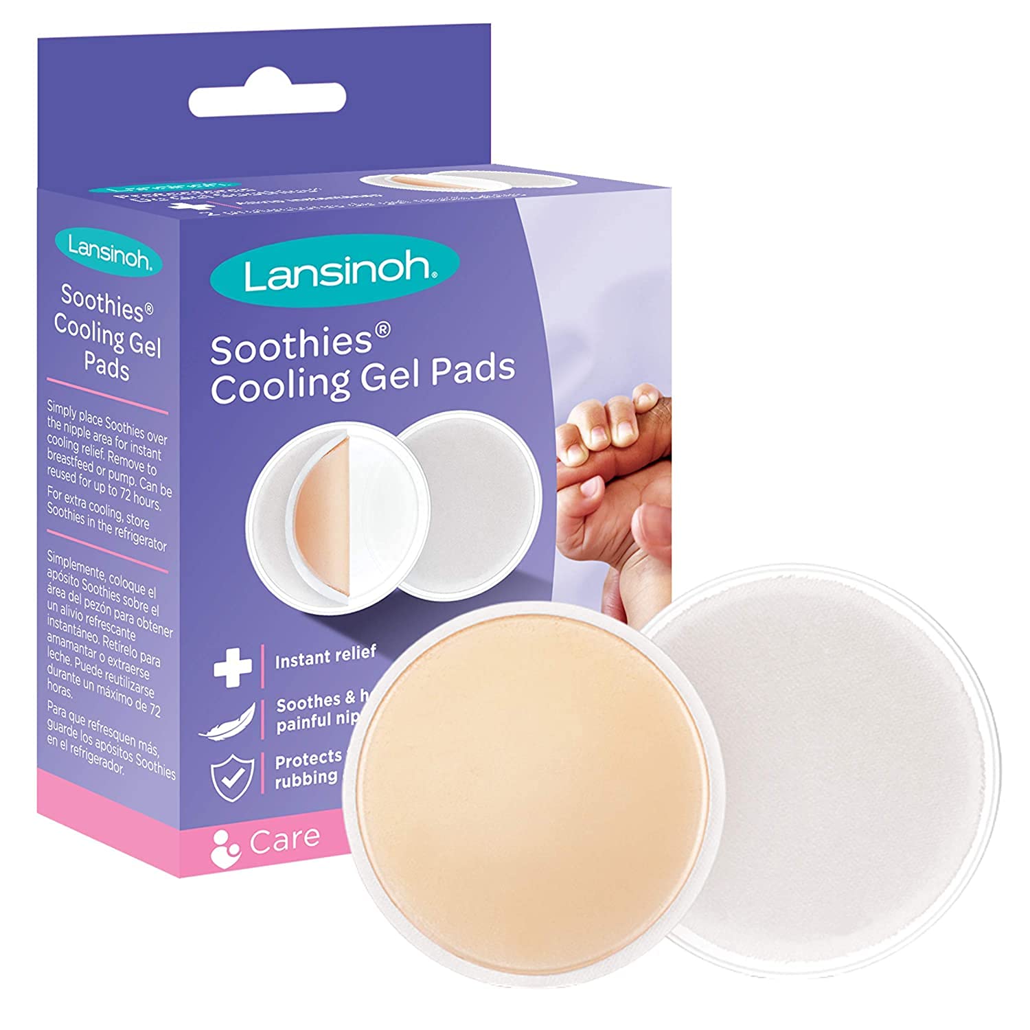 Lansinoh Soothies Gel Pads 4 Pack