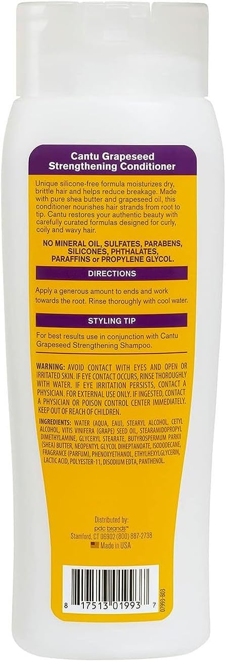 Cantu Grapeseed Conditioner 400ml : Amazon.co.uk: Beauty