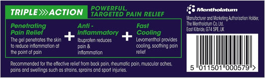 Deep Relief Anti Inflammatory Gel - Triple Action Relief From Back, Rheumatic & Muscular Pain, 30 G (Pack Of 1)
