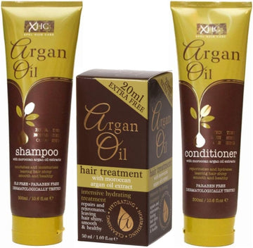 Saesr Hair Care 2-Pack Argan Oil Shampoo And Conditioner. Clinically Tested Sets (Shampoo 300Ml & Conditioner 300Ml)