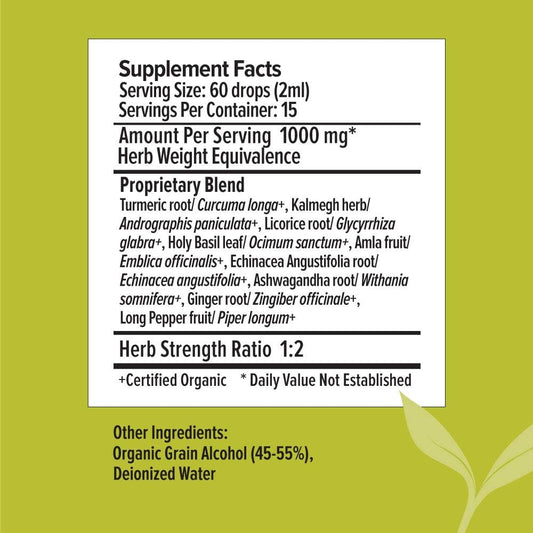 Banyan Botanicals Immune? Strong Liquid Extract - Supports a Healthy Immune System* - Sustainably Sourced, Certified Organic, Fairly Traded