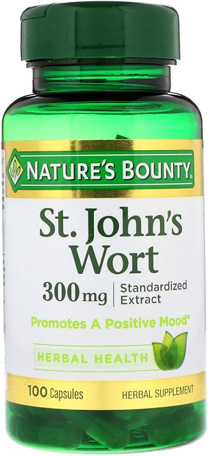 Nature'S Bounty St. John'S Wort, 300Mg, 100 Capsules