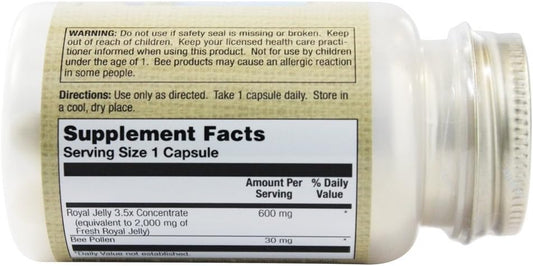 Honey Gardens Premier Royal Jelly, Capsule (Btl-Plastic) 2000mg 30ct : Health & Household