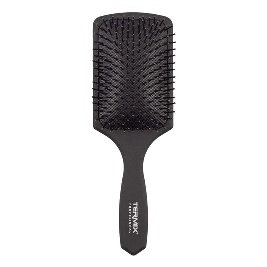 Termix Pneumatic Detangling Hair Brush Black With Non-Slip Handle And Thick Strong Fibers