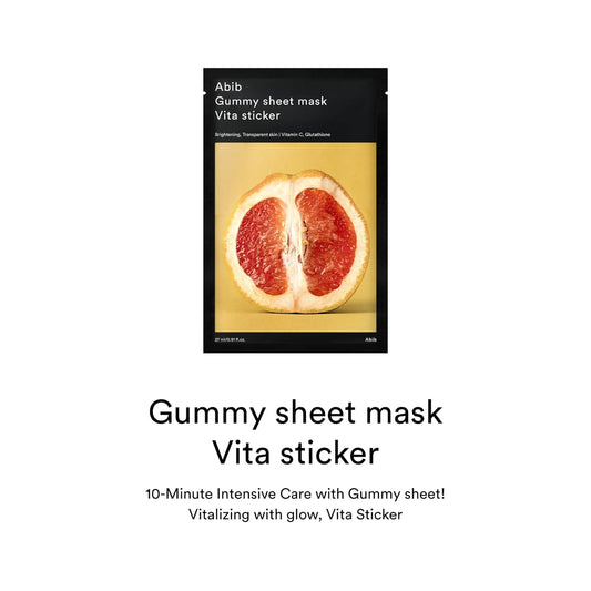 Abib Gummy Sheet Mask 10 Sheets (Vita)