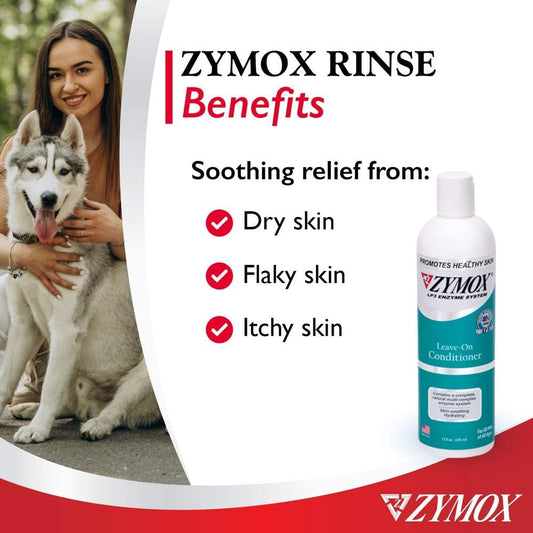 Pet King Brands Zymox Leave On Conditioner For Pets, 12 Fl Oz