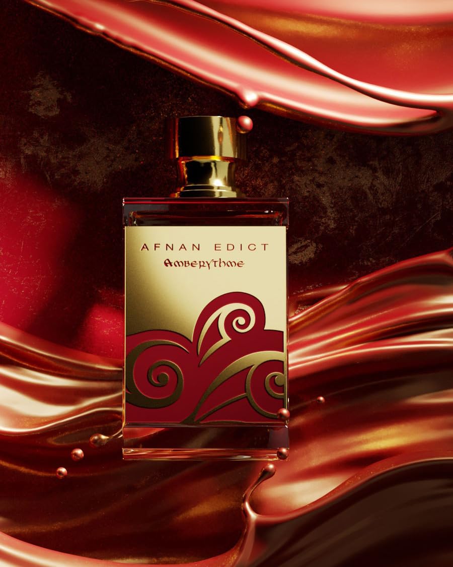 Afnan Edict Amberythme Unisex Luxury Eau De Parfum Spray, 2.7 Fl. Oz – Warm & Indulgent Amber Perfume With Cinnamon, Vanilla & Sandalwood : Beauty & Personal Care