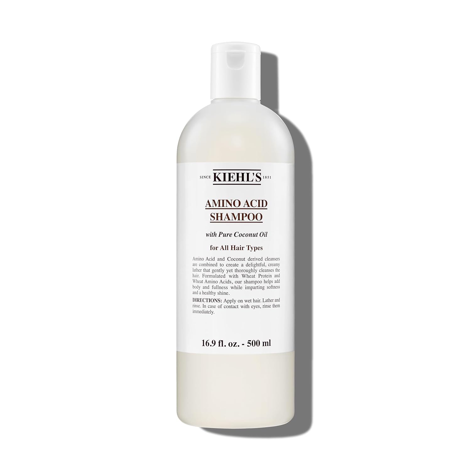 Kiehl'S Amino Acid Shampoo, With Amino Acids And Coconut Oil To Clarify And Cleanse, Helps Strengthen Hair, Prevent Breakage, Without Compromising Hydration, Suitable For All Hair Types, Paraben-Free