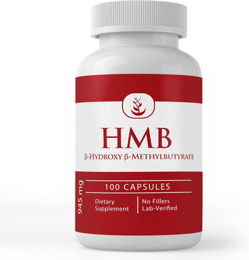 Pure Original Ingredients Hmb, (100 Capsules) Always Pure, No Additives Or Fillers, Lab Verified