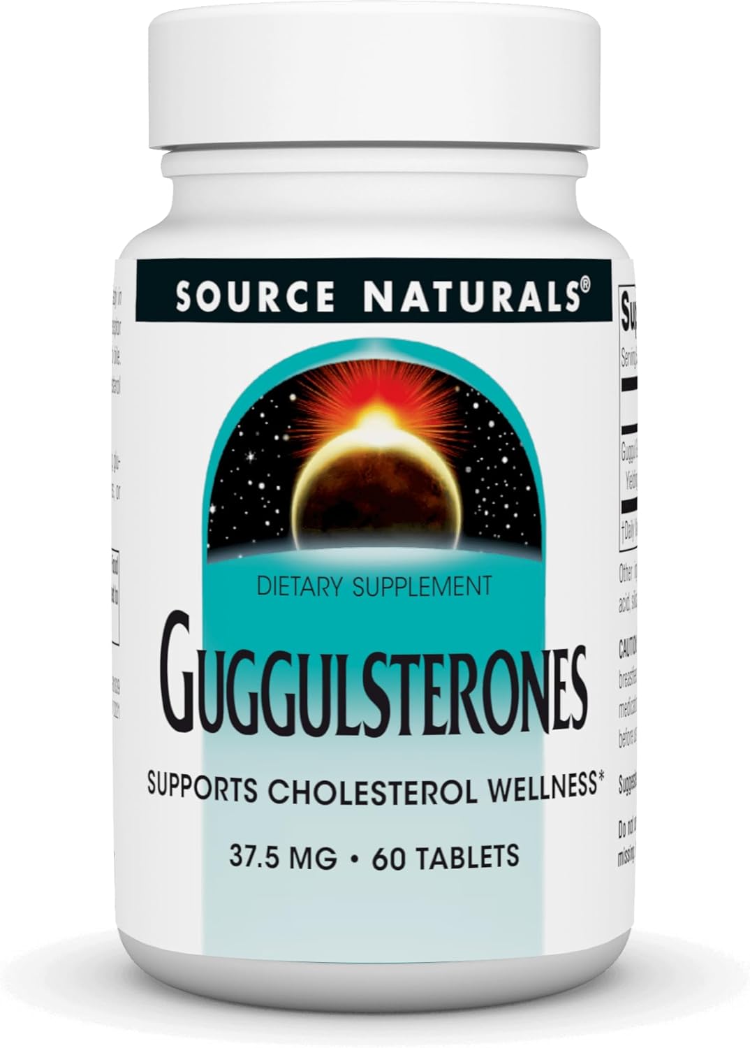 Source Naturals Guggulsterones, Promotes Cholesterol Wellness* 37.5Mg - 60 Tablets