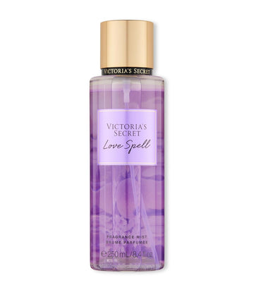 Victoria'S Secret Love Spell Shimmer Mist, Body Spray For Women, Notes Of Cherry Blossom And Fresh Peach Fragrance (8.4 Oz)