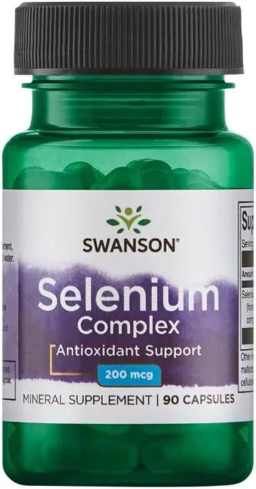 Swanson Albion Complexed Selenium 200 Mcg 90 Capsules