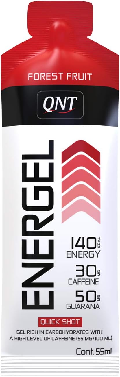 Qnt Energel 75 Ml Fruit Energy Gel Shots - Box Of 12