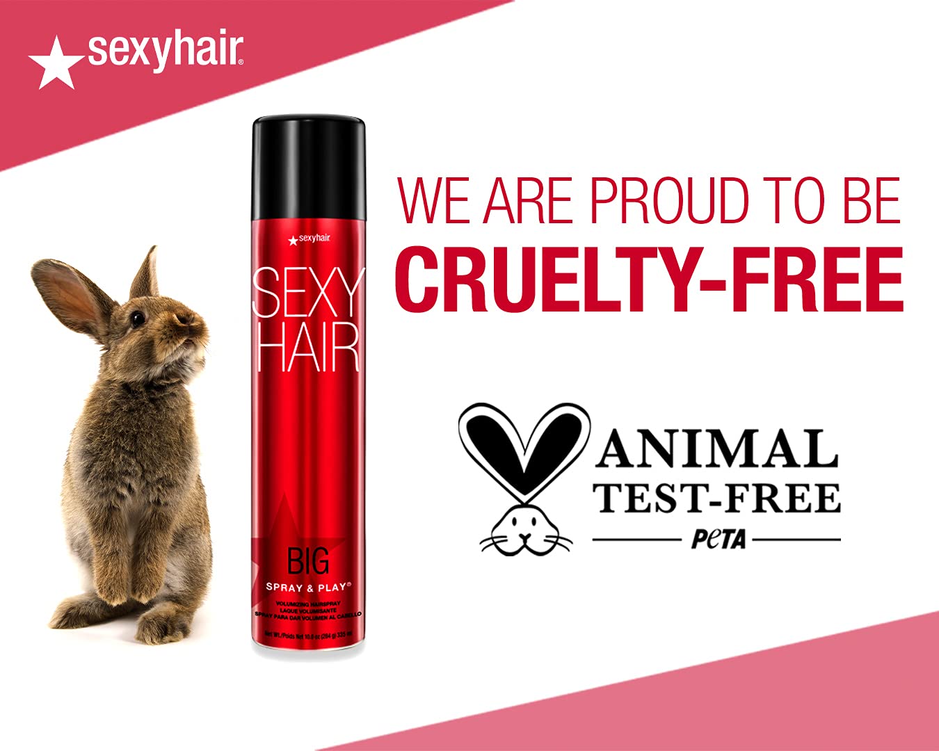 SexyHair Big Get Layered Flash Dry Thickening Hairspray, 8 Oz | Buildable Texture, Volume and Shine | Up to 72 Hours of Humidity Resistance : Beauty & Personal Care