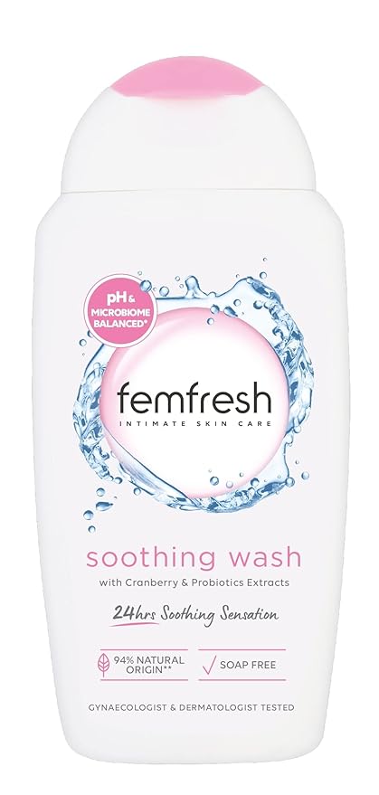 Nair Femfresh Intimate Hygiene - Ultimate Care Soothing Wash, 250ml