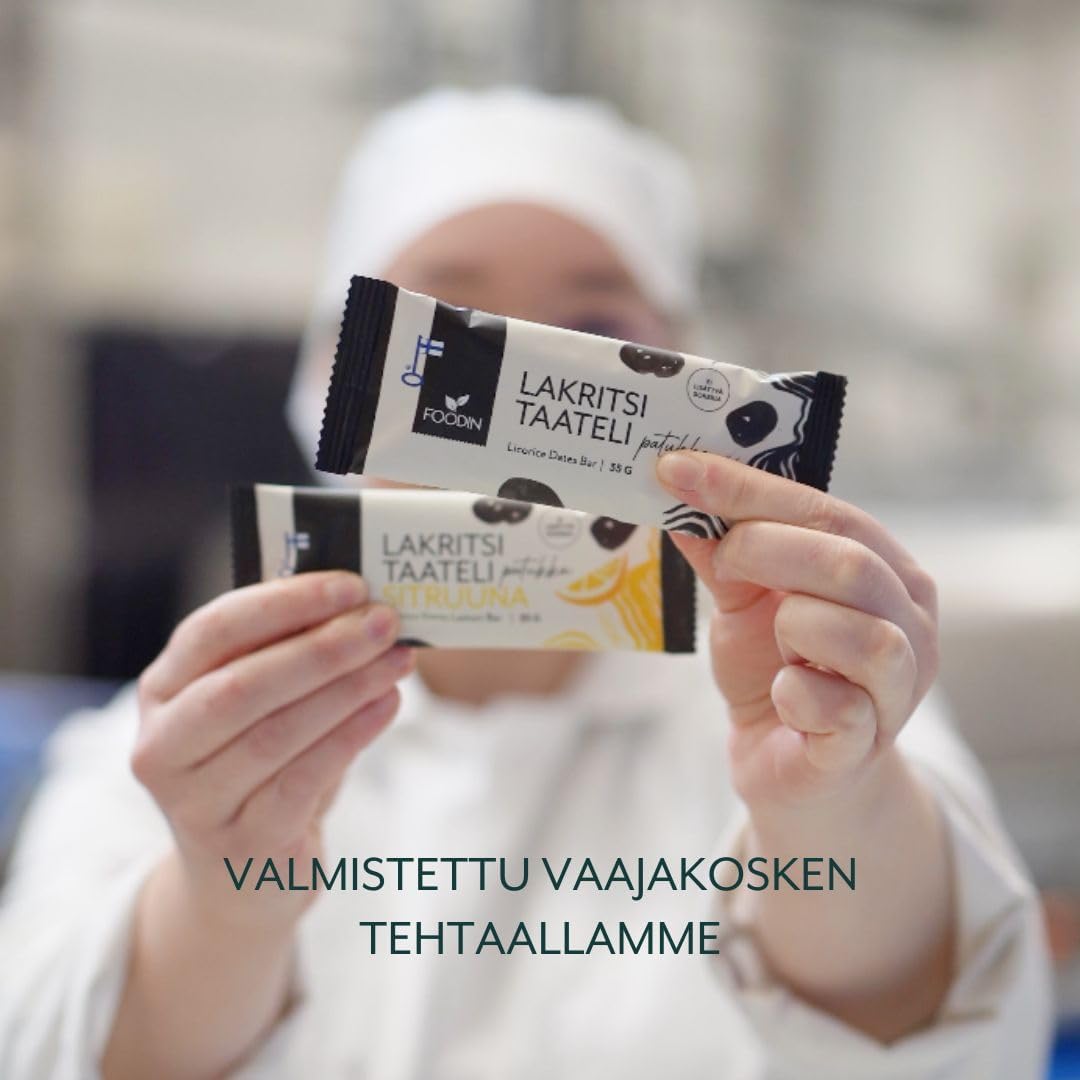 Foodin Licorice Date Bar Lemon 35G