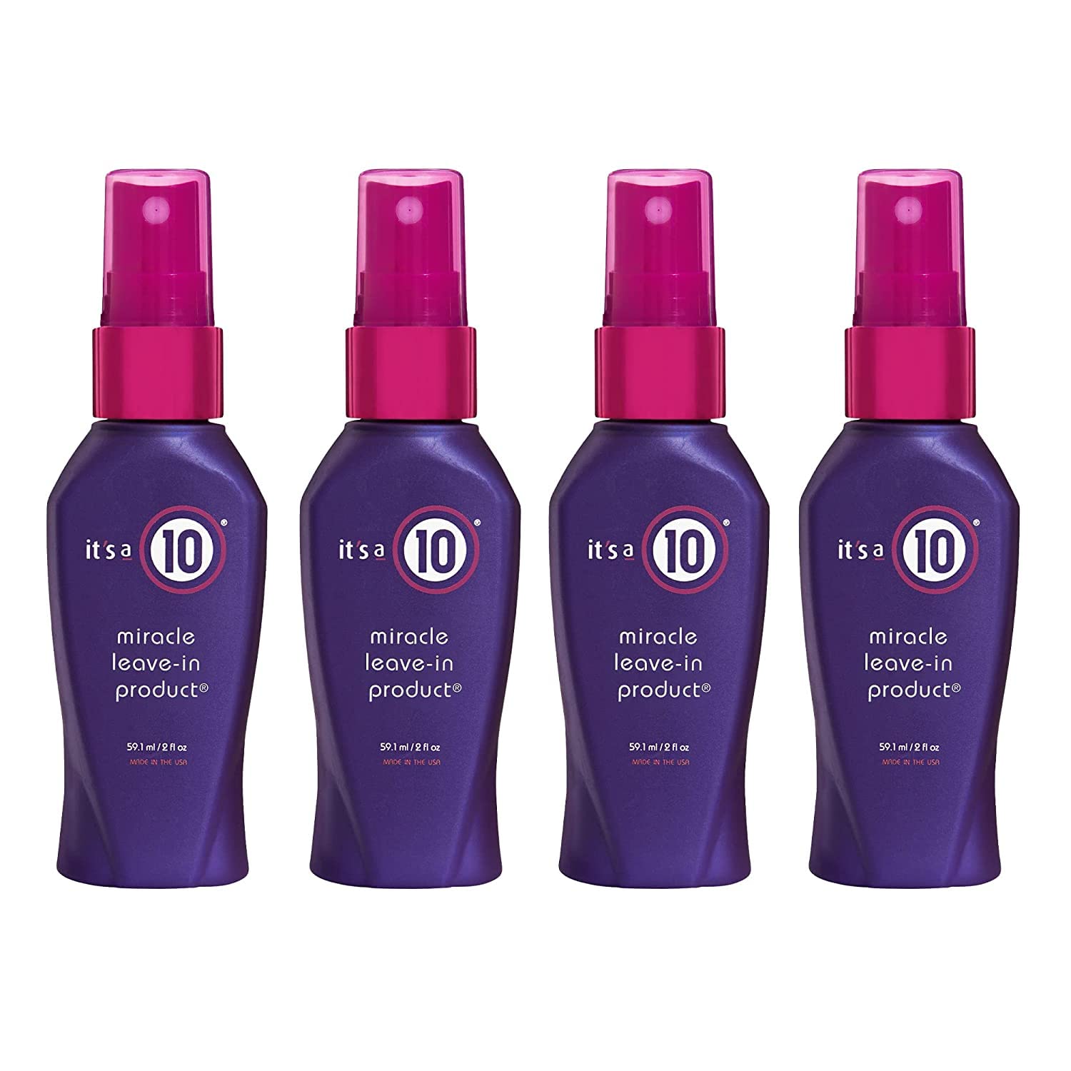 It'S A 10 Haircare Miracle Leave-In Product, 2 Fl. Oz. (Pack Of 4)