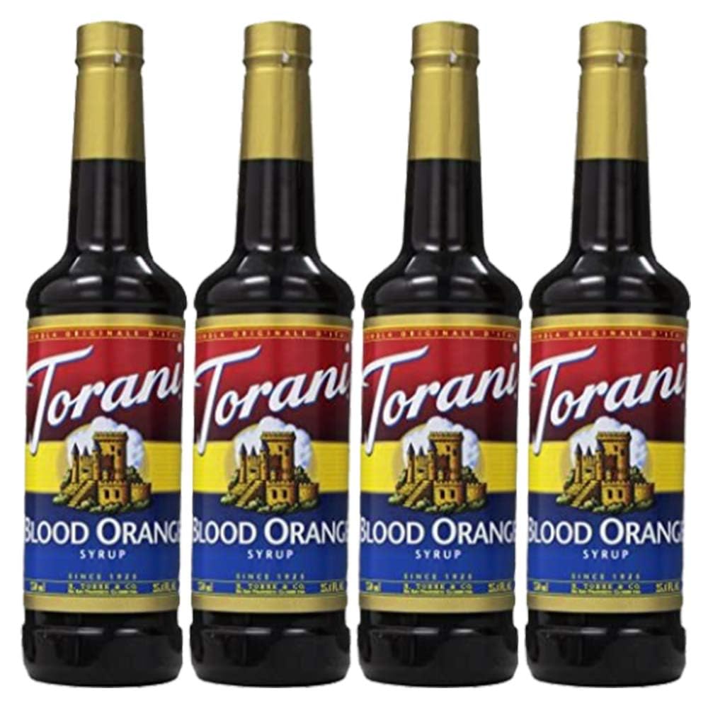 Torani Syrup, Blood Orange, 25.4 Ounces (Pack Of 4)