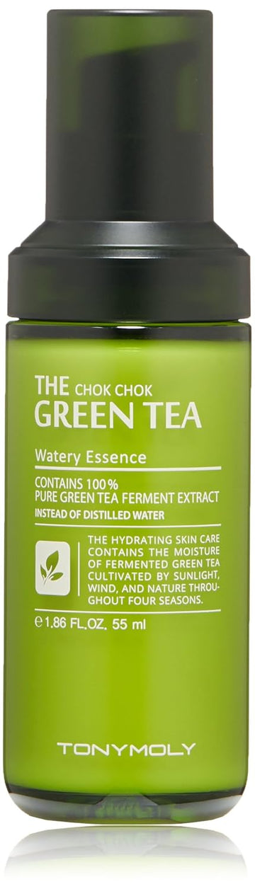 Tonymoly The Chok Chok Green Tea Watery Essence, 1.86 Fl Oz