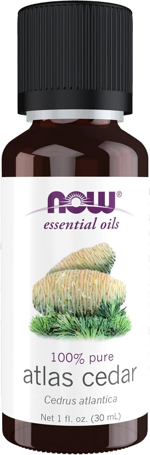 NOW Atlas Cedar Oil, 1- (Pack of 2)