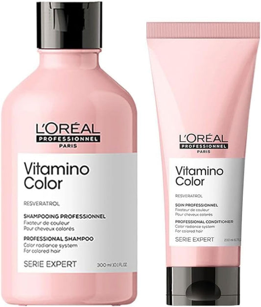 L'Oreal Professionnel Serie Expert Duo Vitamino Color Shampoo 300Ml And Conditioner 200Ml