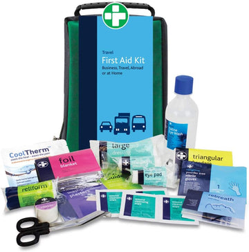 Reliance Medical First Aid Travel Refill Kit - Uk Standard Compliant, Essential Safety Supplies For Workplace & Self-Employed, Workplace Emergency, Medical First Aid Travel Kit, 1 Person Refill Pack