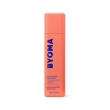 Byoma Balancing Face Mist - Ph Balanced Face Toner With Ceramides, Probiotics & Allantoin - Alcohol Free Toner Spray - Balance, Soothe & Refresh Throughout The Day - 3.38 Fl. Oz