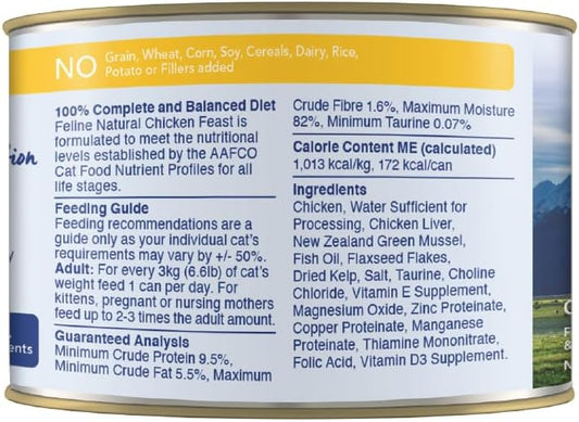 K9 Natural - Bpa & Gelatin Free Canned Dog Food - Chicken, 6Oz (12 Pack)