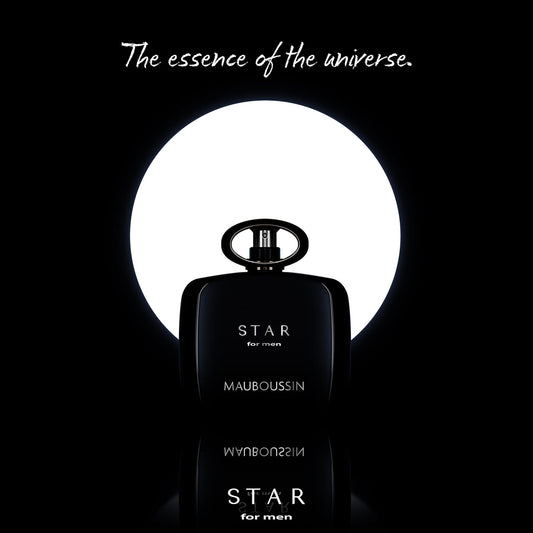 Mauboussin - Star For Men 90Ml (3 Fl Oz) - Eau De Parfum For Men - Woody & Amber Scents