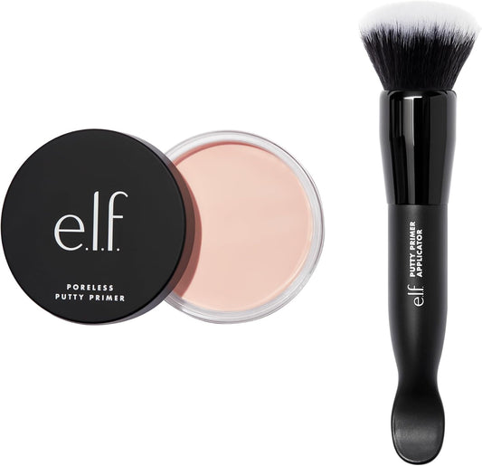 e.l.f. Poreless Putty Primer & Brush Duo, Set of 2, Includes Primer & Brush & Applicator : Amazon.co.uk: Beauty