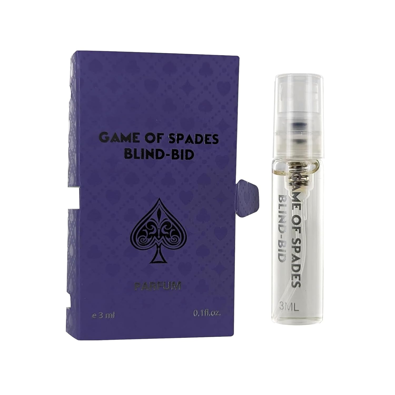 Jo Milano Game Of Spades Blind-Bid Miniature Parfum Spray, 0.1 Ounce (Unisex) : Beauty & Personal Care