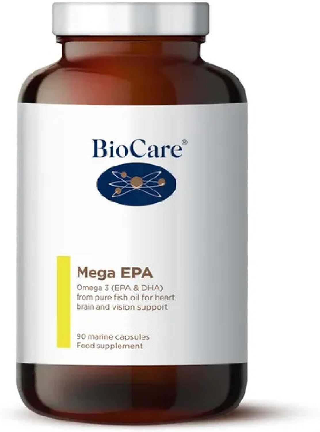 BioCare Mega EPA | Marine Capsules | Omega-3 Fatty Acids, EPA & DHA fr204 Grams
