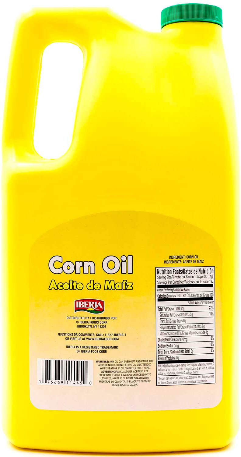 Iberia Corn Oil, 96 fl oz : Grocery & Gourmet Food