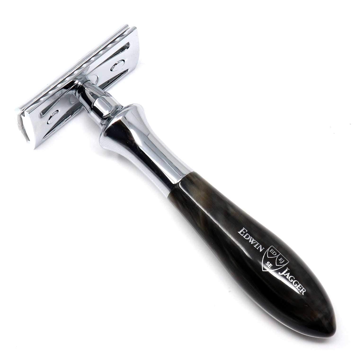 Edwin Jagger Plaza Range Traditional Safety Razor (Marble)