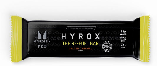 Myprotein Pro X Hyrox The Re-Fuel Bar | 22G Protein & 32G Carbs | Supports Post-Workout Recovery & Muscle Repair | High-Protein Energy Bar With Oats | Low Sugar & Vegetarian | 12 X 70G Bars