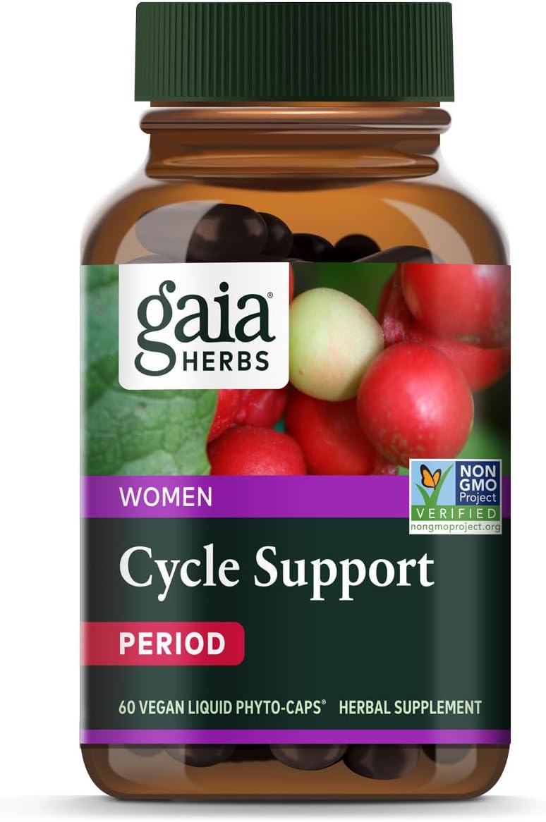 Gaia Herbs Period Cycle Support - 60 Capsules