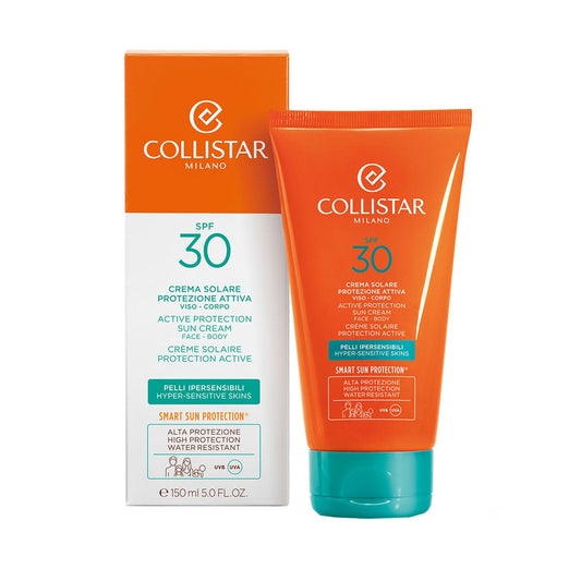 Self Tan By Collistar Active Protection Tanning Cream For Sensitive Skin Spf30 150Ml