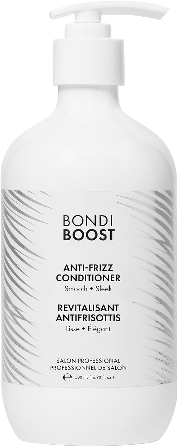 Bondiboost Anti-Frizz Smoothing Conditioner - Silicone-Free, Aloe-Based Formula With Vitamin C, Hyaluronic Acid, Shea Butter & Argan For Soft, Frizz-Free Hair - Vegan & Cruelty-Free, 300Ml