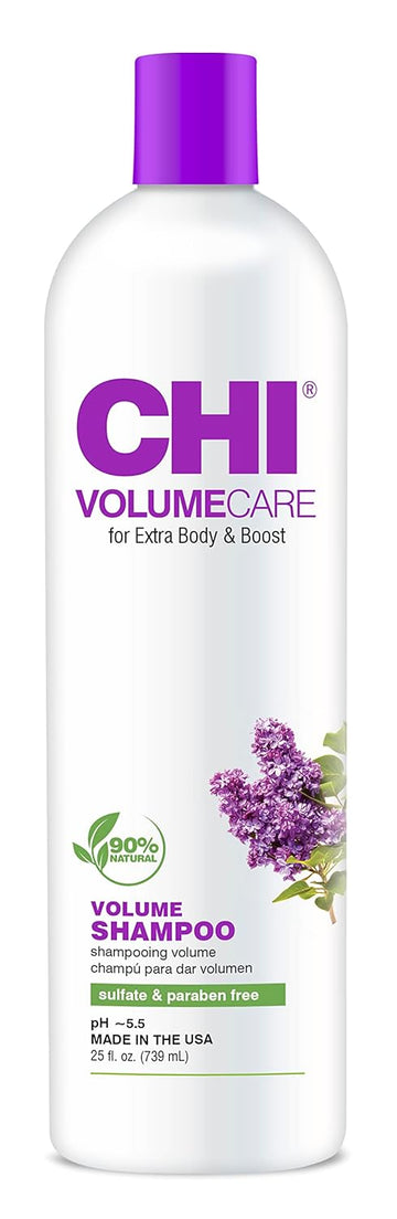 CHI VolumeCare - Volumizing Shampoo 25 fl oz - Increases Volume on Thin, Fine, or Flat Hair for Extra Body and Boost Without Weighing It Down