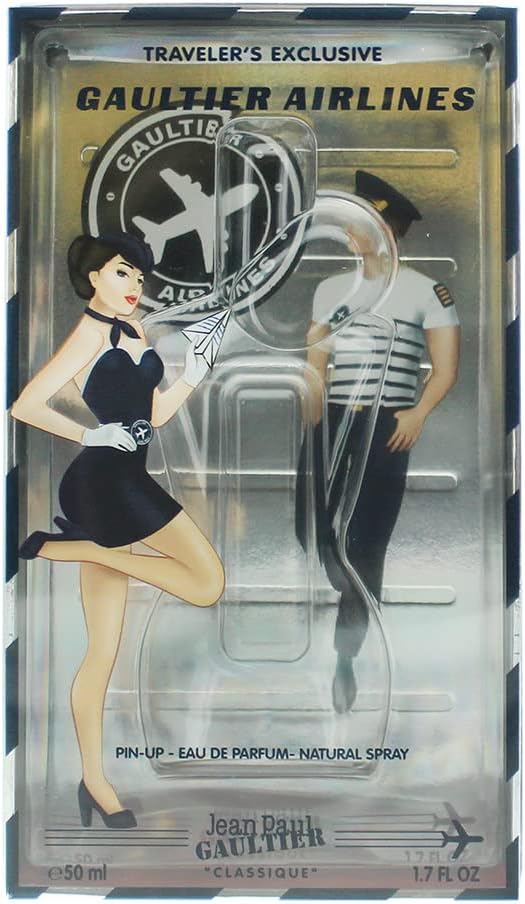 Jean Paul Gaultier Classique Eau De Parfum Airlines Eau De Parfum 50 Ml (Woman), (Pack Of 1)