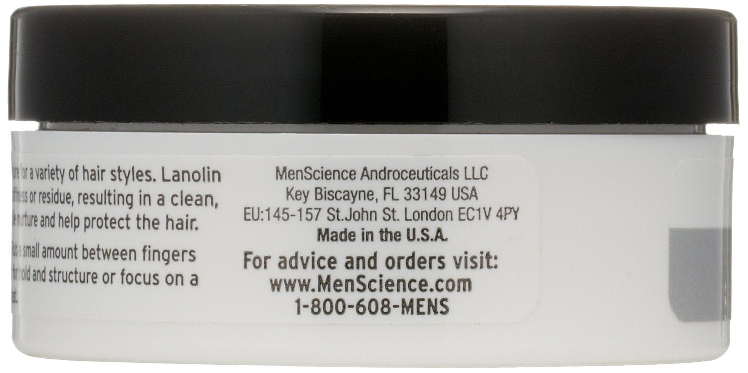 Menscience Androceuticals Hair Styling Pomade, 2 Oz : Beauty & Personal Care