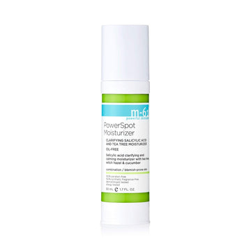 M-61 Powerspot Moisturizer - Clarifying, Hydrating And Soothing Oil-Free Moisturizer With Salicylic, Glycolic, Witch Hazel & Tea Tree