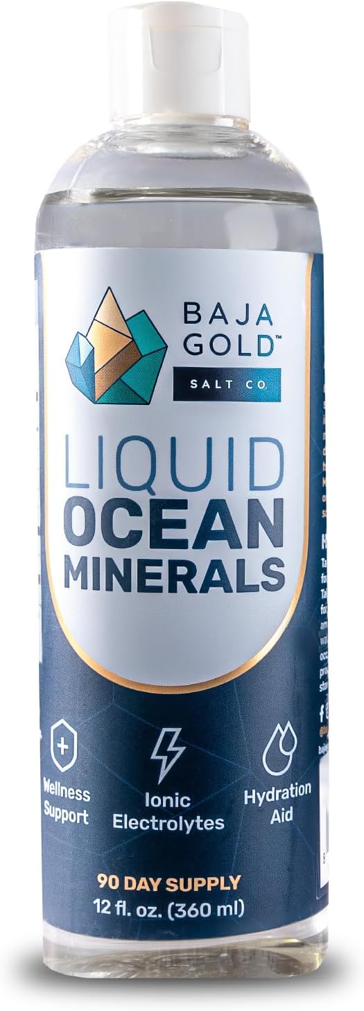 Baja Gold Liquid Ocean Minerals, 4 Fl. Oz. Tincture