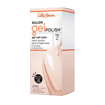 Sally Hansen Salon Pro Gel Nail Polish Lacquer, Sheer Ecstasy, 0.24 Fl. Oz