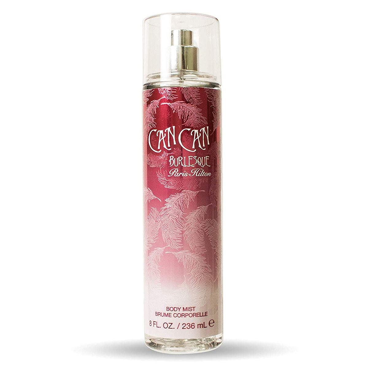 Paris Hilton Can Can Burlesque Body Mist Fragrance For Women | Playful And Flirtatious | Fruity And Floral Scent With Notes Of Clementine, Nectarine, Cassis, Raspberry, And Wild Orchid | 8 Oz : Beauty & Personal Care