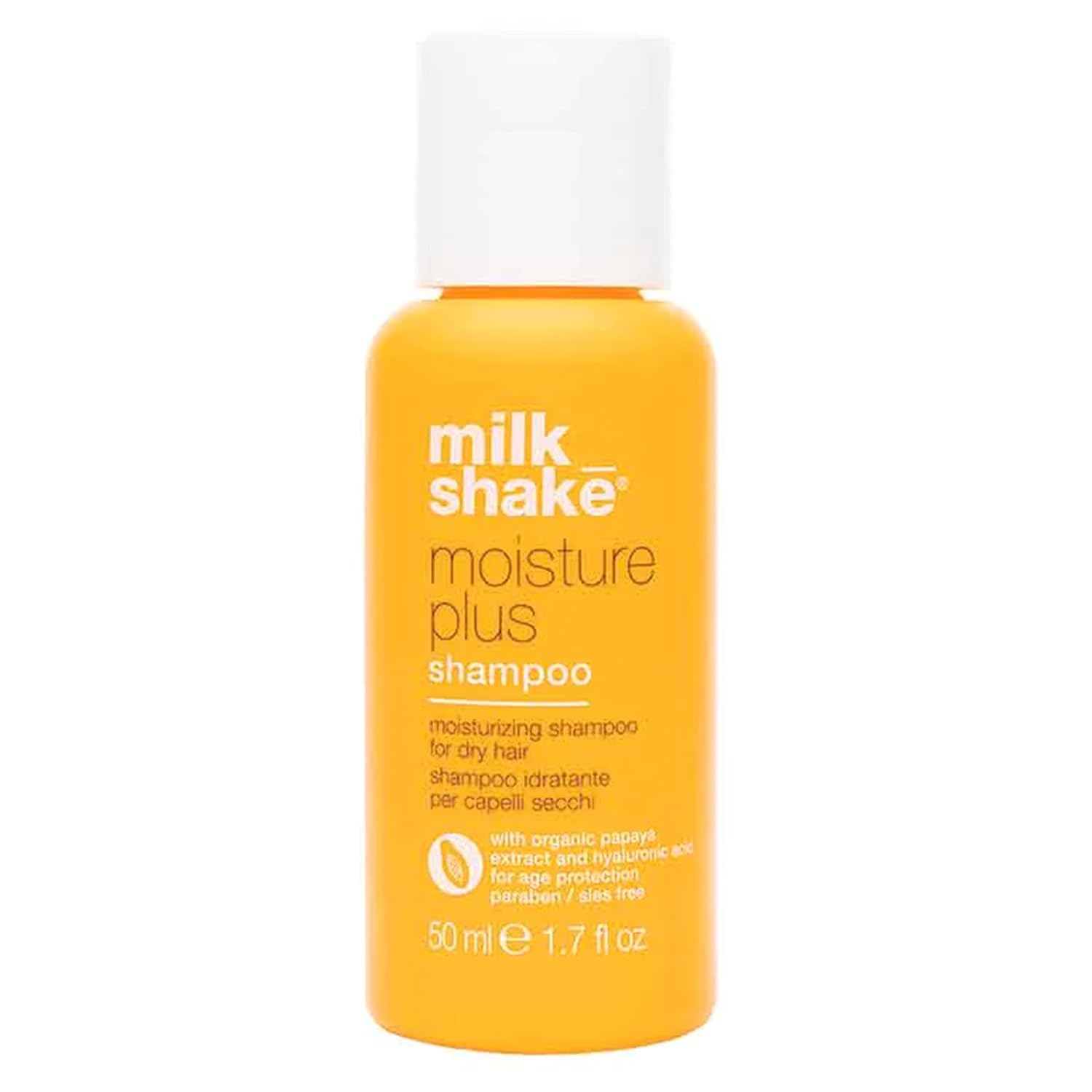 Milk_Shake Moisture Plus Hydrating And Moisturizing Shampoo For Dry Hair, 1.7 Fl Oz